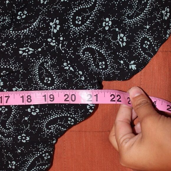 NEW BP Black Print Mini Dress Women 3X - Picture 12 of 14